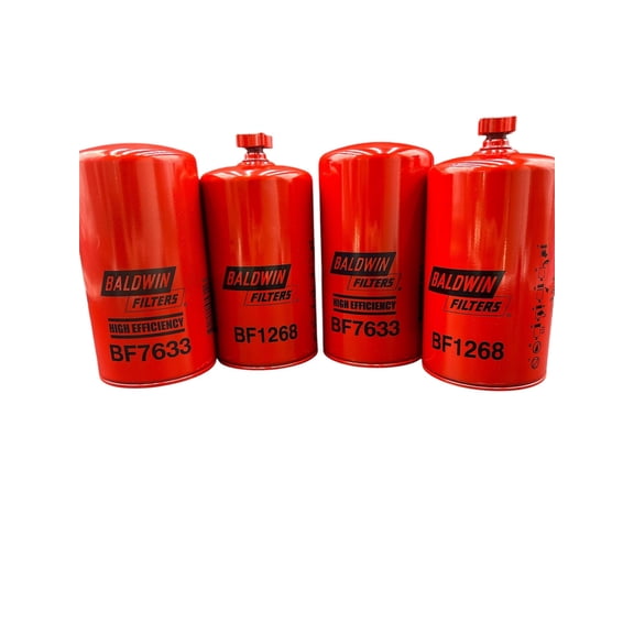 P&F Filter Kit for Fass Lift Pumps BF1268 & BF7633 Water Sep. & Fuel 2 Sets