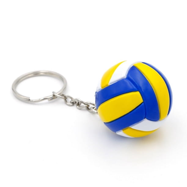 Llavero de voleibol, colgante para bolso, recuerdo deportivo para estudiantes, premios deportivos, pequeños obsequios creativos