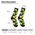 thumbnail image 4 of Goofa Fresh Avocado Printed Men's Crew Socks, Soft Durable Breathable Moisture-Wicking with Odor Control Cotton socks, 4 of 9