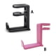 thumbnail image 4 of Bearachild Soporte para auriculares Soporte giratorio ajustable para gancho para auriculares Soporte para auriculares Accesorios para ahorrar Juegos de teclado y mouse para computadora Negro, 4 of 6