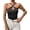 Z-Black49, variant on Women's Tank Tops Summer Versatile Hollowed Out Tied Halter Neck Sleeveless Knitted Solid Color Fashion Female Breathable Vest