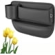 thumbnail image 1 of Mylanci Bolsa de cuero para portavasos de coche, caja de almacenamiento para asiento de coche con portavasos, organizador de relleno para huecos de asiento de coche, bolsa de cuero para huecos de coch, 1 of 7