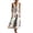 Beige-A, variant on Summer Solid Sleeveless V-Neck Long Relaxed Dress for Women Designer Style Print Loose V-Neck Blue-A, S