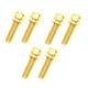 thumbnail image 3 of 18 Piezas De Aleación De Tornillos Del Vástago Del Manillar De Tornillos Del Vástago De M5x18mm kusrkot Tornillo de vástago de manillar de bicicleta, 3 of 8