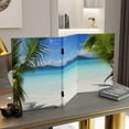 thumbnail image 7 of 2 ft. Short Double Sided Beach Canvas Folding Screen, 7 of 7