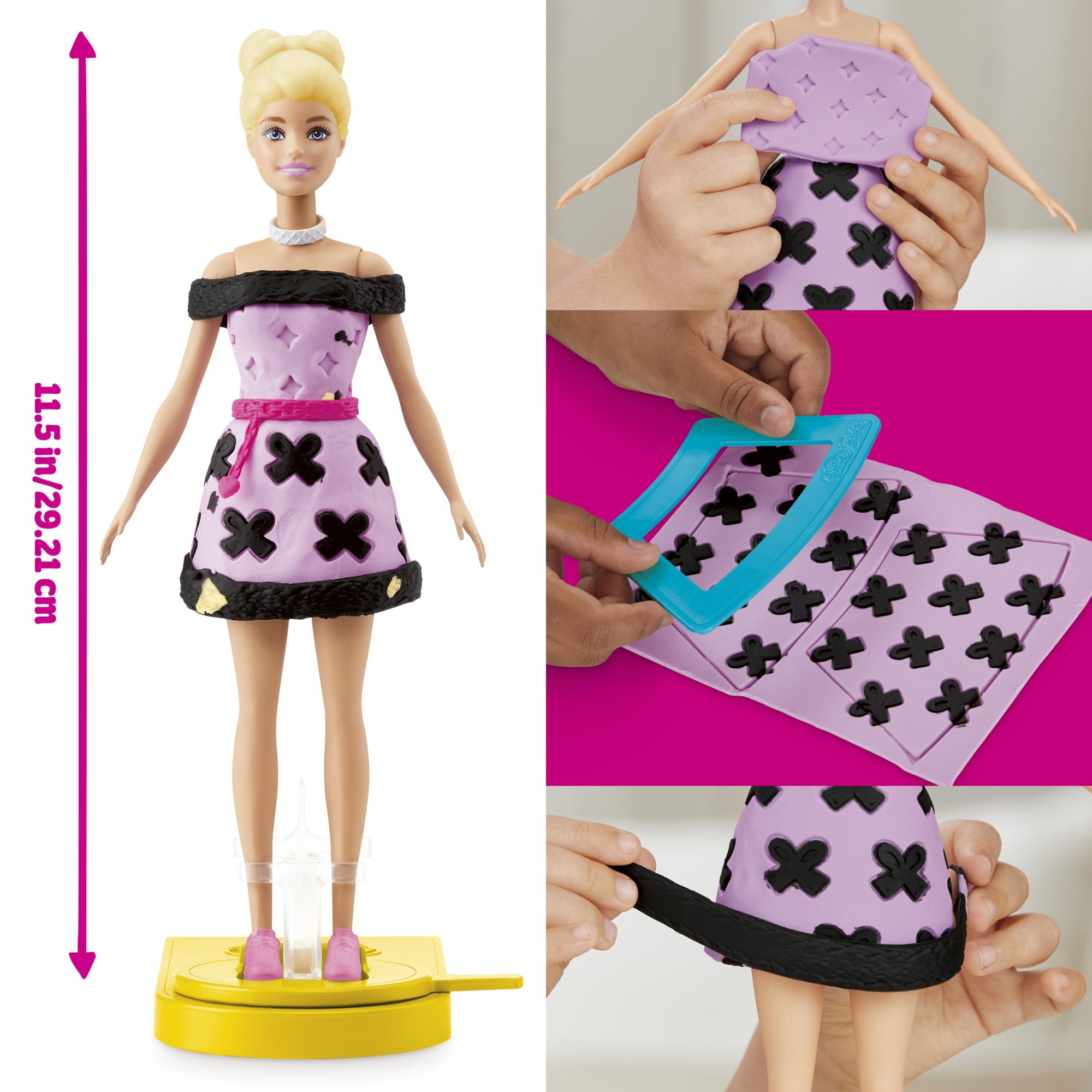Play-Doh Barbie Designer Fashion Show Playset, Ages 5 years and up