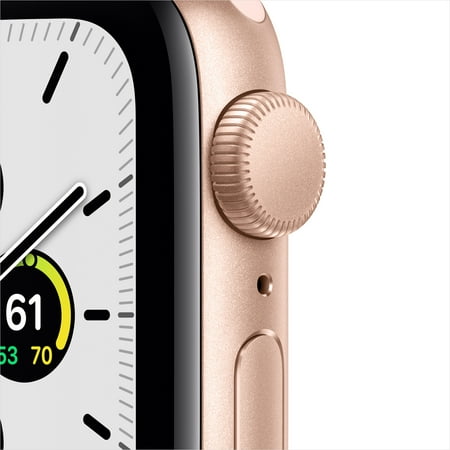 Apple Watch SE (1st Gen) GPS, 40mm Gold Aluminum Case with Pink Sand Sport Band - Regular