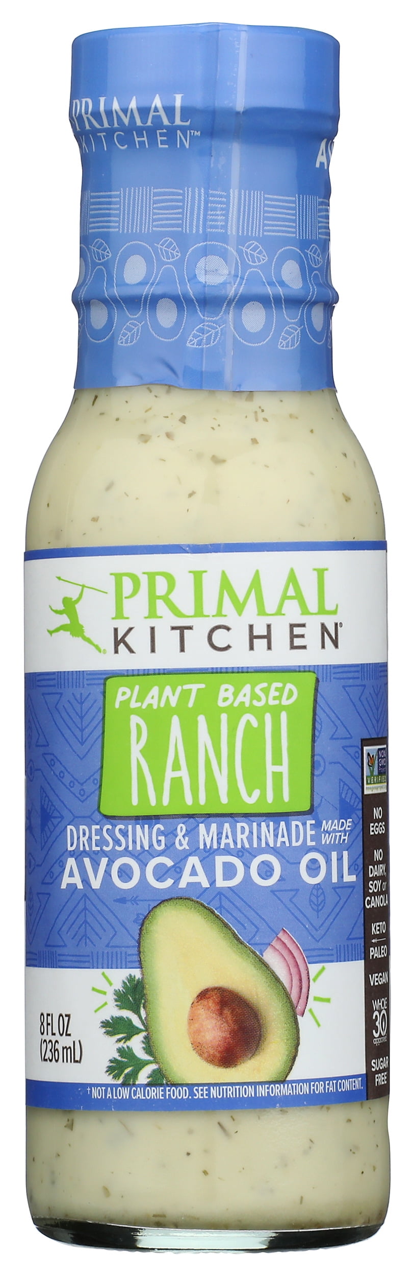 Primal Kitchen Green Goddess Dressing and Marinade with Avocado Oil, 8  Ounce -- 6 per case - Walmart.com