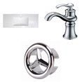 thumbnail image 1 of American Imaginations 48.75-in. W 3H4-in. Ceramic Top Set In White Color - Overflow Drain Incl. AI-24218, 1 of 8