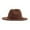 Brown, variant on TBWNWG Classic Women's Fedora Panama Wool Hat with Wide Brim and Decorative Buckle Belt for Stylish Sun,Sizes One Size