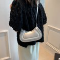 thumbnail image 2 of Bolso de hombro para mujer PU Crossbody Elegante Media luna Mujer Clutch Plata FLhrweasw Nuevo, 2 of 8