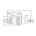 thumbnail image 4 of Soporte de roscado CNC telescópico BT30-ETP32-110 20CrMnTi Soporte cónico de sujeción para roscado de alambre de sujeción para centro de mecanizado CNC ANGGREK Otros, 4 of 8