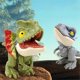 thumbnail image 3 of Mini Dinosaur Toys Finger Biting Action Dinosaur Figures Toy Sets, 3 of 5