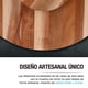 thumbnail image 3 of CASA LITUS Lazy Susan Giratorio de Madera de Acacia 38 cm, Centro de Mesa Giratorio, Charola Organizadora para Mesa, Bandeja Giratoria para Mesa, Especiero y Botanero de Madera, Organizaci&oacute;, 3 of 8