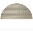 thumbnail image 2 of Furnish My Place Corner Indoor/Outdoor Commercial Beige Color Rug, Corner Area Rug, Home Decor Mat, Pet-Friendly Carpet for Living Room, Bedroom, Made in USA, 18" x 36" Half Round - Set of 5, 2 of 6