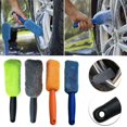 thumbnail image 3 of SHAR Microfiber Car Wheel Cleaning Brush Rims Cleaning Brush Tire Washing Brush Car Wash (Blue), 3 of 5