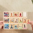 thumbnail image 6 of Wooden Puzzle Board for Toddlers Early Education Matching Game Fruits Animals Professions Montessori Learning Toy Fine Motor Skills Activity(D), 6 of 6