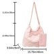 thumbnail image 4 of Bolso bandolera para mujer Bolso de mano informal de moda para viajes de oficina (rosa), 4 of 8
