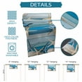 thumbnail image 7 of Hokiten Table Runners 70 Inches Long Dress Scarves, Coastal Starfish Farmhouse Coffee/Dining/Kitchen Table Decor, Holiday Table Runner, Summer Nautical Seshells Country 13x70 Inch, 7 of 7