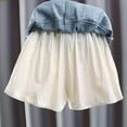 thumbnail image 6 of Afuyipoi Girls Denim Skorts,with Pockets Breathable Elastic Waist Pocket Jump Skirt Blue 11-12, 6 of 7