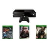 Microsoft Xbox One - Game console - 1 TB HDD - black - RYSE: Son of Rome Day One Edition, The Crew, Lords of the Fallen - refurbished