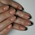 thumbnail image 5 of KUFptva Press on Nails Almond Fake Nails Glossy Stick on Nails Natural Full Covers False Nails Acrylic Glues on Nails for Women, 5 of 6