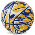 thumbnail image 2 of Balón de baloncesto PECOGO, tamaño 5, 27,5 pulgadas, goma para interiores y exteriores, 2 of 7