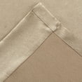 thumbnail image 6 of GoodGram Gold Solid Print Rod Pocket Light Filtering Valances, 54" x 84" (4 Panels), 6 of 7