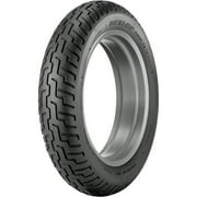 120/90-17 Tube Type (64S) Dunlop D404 Front Motorcycle Tire Black Wall For Honda