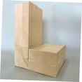 thumbnail image 3 of FONDOTIN 100Pcs Kraft Paper Breakfast Bag Expandable Side Light Yellow for Food Storage, 3 of 8