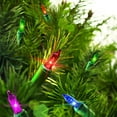 thumbnail image 2 of Indoor/Outdoor 100-Count Incandescent Mini Christmas String Lights, Multicolor, 19.5', by Holiday Time, 2 of 6