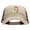 Khaki Brown, variant on Tequila Shot Embroidered Frayed Mesh Cap - Putty OSFM