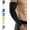 Black, variant on Arm Compression Sleeves for Men Women Youth, UV Protection 20-30mmHG Support Tattoo Cover, Breathable Moisture-Wicking