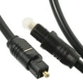 thumbnail image 3 of UPOUART 2 Pcs Câble Optique à Interface Carrée Câble Audio Optique Noir PVC pour Haut-Parleurs, 3 of 7