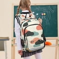 thumbnail image 7 of FORMRS Unisex School Backpack 17" Student Travel Bag with Laptop Compartment, Simple Clouds, 7 of 7