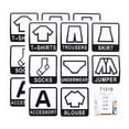 thumbnail image 4 of unbranded 2Ud Etiquetas Adhesivas Para Clasificar Ropa En Superficies Lisas Y Cajones, 4 of 5