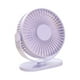 thumbnail image 1 of Ventilador De Escritorio USB Compacto Ventilador De Refrigeración De Mesa Personal Para Viajes Al Aire Libre Púrpura Sunnimix Abanico portátil, 1 of 8