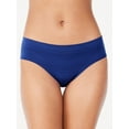 thumbnail image 3 of Joyspun Women's Seamless Sheer Stripe Hipster Panties, 3-Pack, Sizes S-3XL, 3 of 5
