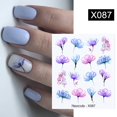 thumbnail image 4 of JOEEE Blooming Design Calcomanías De Agua Con Tema De Hoja De Flores DIY Slider Uñas Arte Marcas Mariposa Pegatina De, 4 of 4