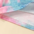 thumbnail image 5 of LNMQLPDBS Tie Dye Shirt Kids Short Sleeve Letters Printed T Shirt Toddler Girl Crewneck Loose Shirts Baby Gifts for Girls Cute Summer Beach Vacation Party Tops Pink 3-4 Years, 5 of 9