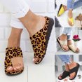 thumbnail image 3 of huanledash Fashion Women Summer Breathable Lightweight Flat Sole Sandals Slippers Shoes, 3 of 8