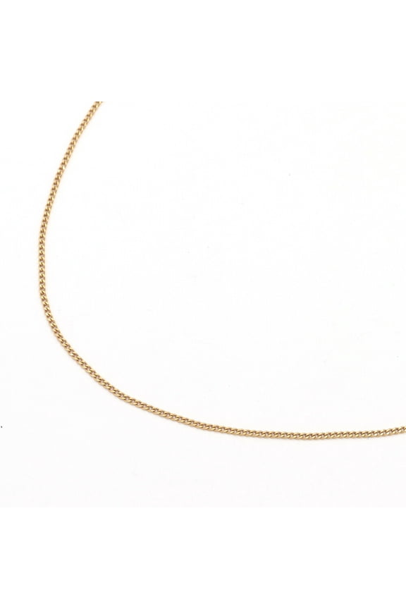 Pre-Owned Celine Gold Metal Long Chain Pendant Necklace for Women