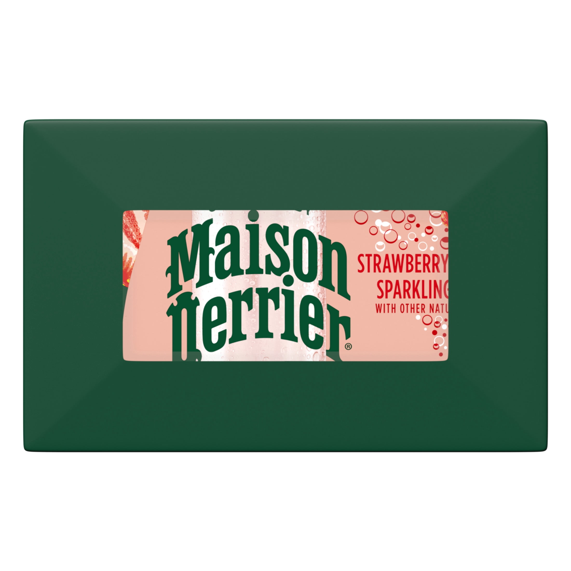 Maison Perrier Forever Strawberry Sparkling Water, 11.15 fl oz, 24 Pack Cans (3 Pack of 8)