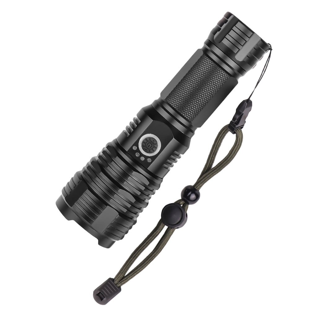 800LM CREE LED Torch Zoomable USB Rechargeable Flashlight Torch Waterproof  UK