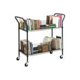 thumbnail image 1 of Safco Wire - Trolley - 4 shelves - powder-coated steel - black, 1 of 3