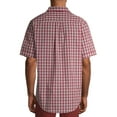 thumbnail image 3 of Arrow Men's Hamilton Poplin Wrinkle Free Short Sleeve Shirt, 3 of 6
