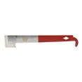 thumbnail image 2 of Good Land Bee Supply GLHT-REDHOOK 10 Inch Stainless Steel Standard Beehive Frame Lifter and Scraper J Hook Tool - Red Handle, 2 of 7
