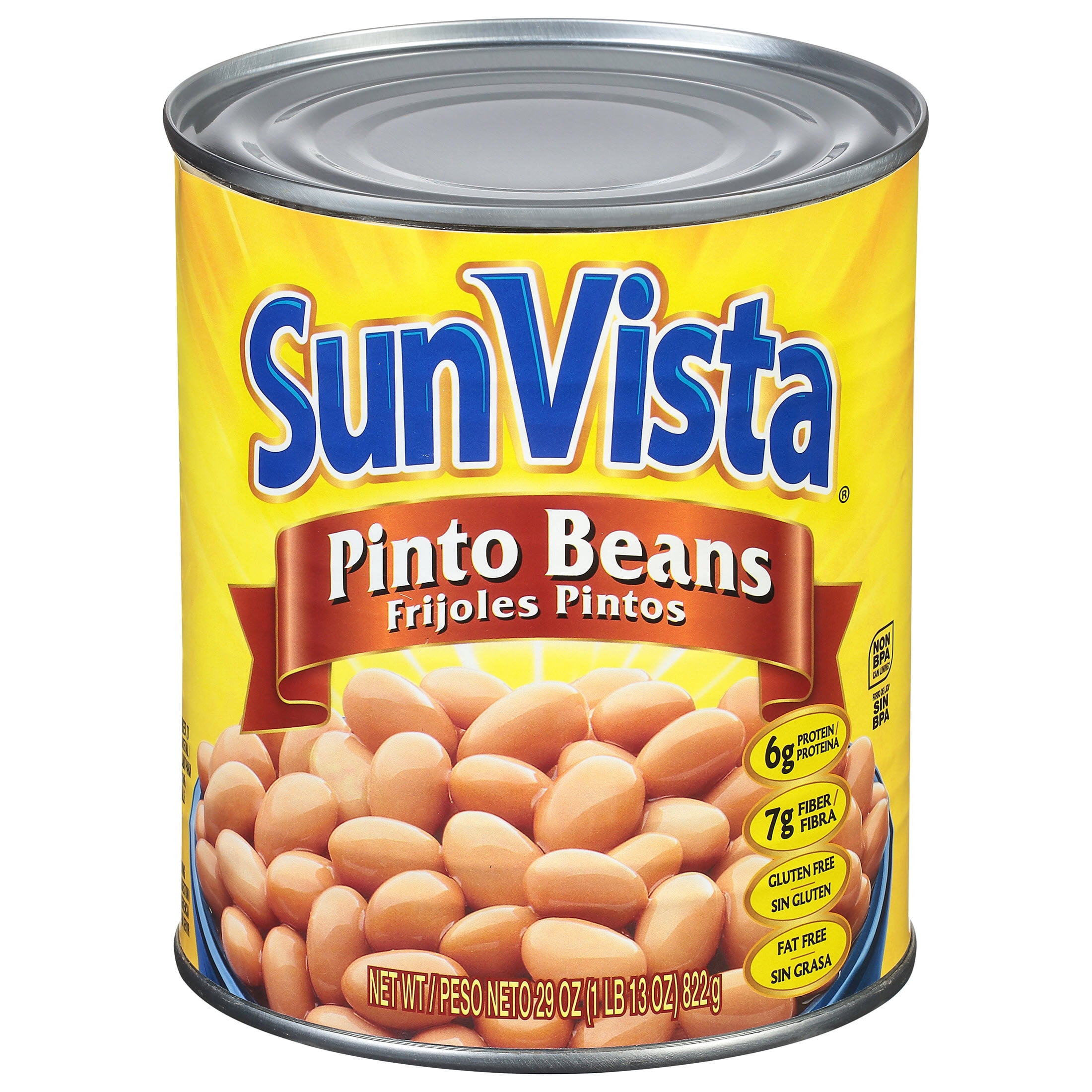 SunVista Pinto Beans 29 oz. Can