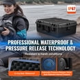 thumbnail image 4 of VEVOR 2.4 Cu.ft Weatherproof Hard Case with Handle Clips Padlock Holes Foam, 4 of 9