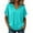 *Green, variant on Women's Hooded V-Neck Dolman Short Sleeve Top,Ladies Loose Fit Casual Summer T-Shirt,Drawstring Lightweight Pullover Blouse For Women,Green,S-5XL